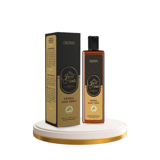 JEWEL HERBS Herbal Hair Oil for Strong & Healthy Hair. Suitable for All Types of Hair